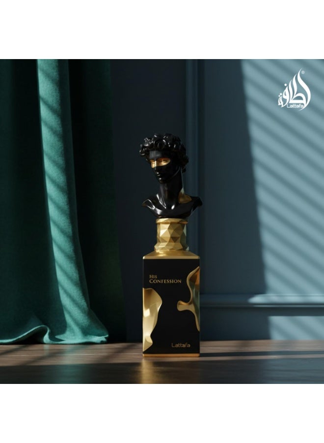 Lattafa His Confession for Men Eau de Parfum Spray, 3.4 Ounce / 100 ml - Image 3